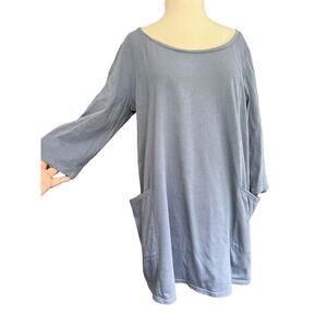Medium J Jill Pure Jill Two Pocket Tunic Blouse
